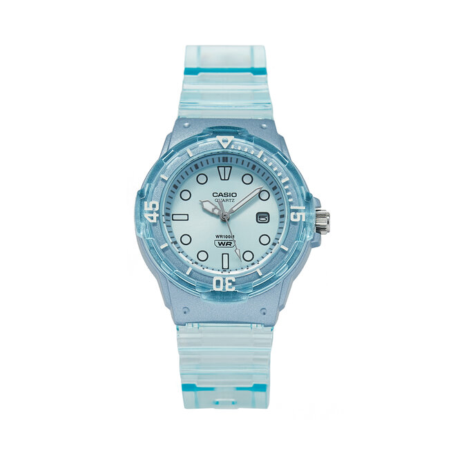 Zegarek Casio Lady Translucent LRW-200HS-2EVEF Błękitny -