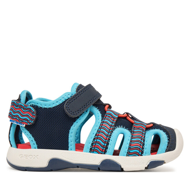Sandały Geox B Sandal Multy Boy B650FA 0CE14 CF44D S Granatowy - chłopięce