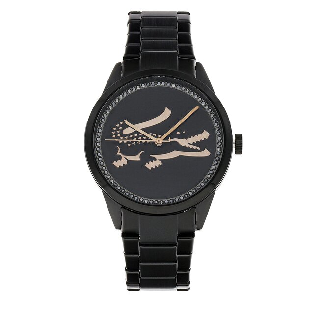 Zegarek Lacoste Ladycroc 2001192 Czarny -