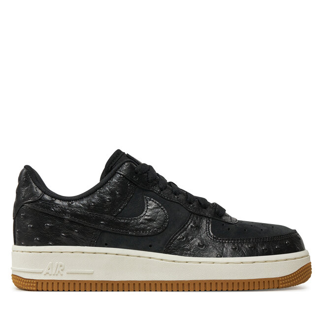 Sneakersy Nike Air Force 1 '07 Lx DZ2708 002 Czarny - kobiece