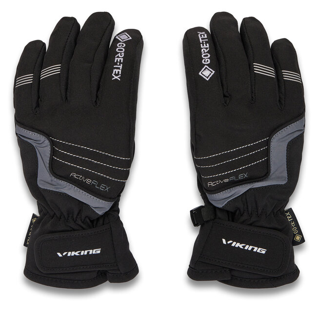 Rękawice narciarskie Viking Helix GTX Ski 165/22/2252/08 Czarny -