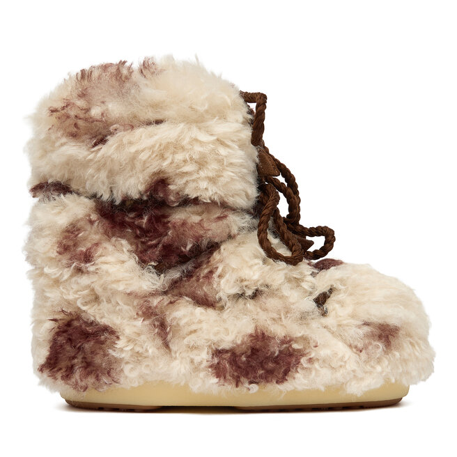 Śniegowce Moon Boot 80D1409690 Écru - kobiece