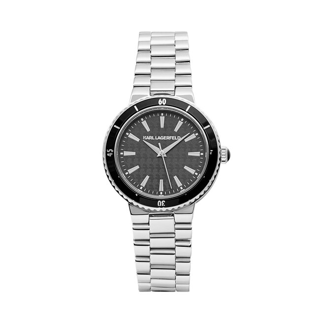Zegarek KARL LAGERFELD R0553104505 Srebrny -