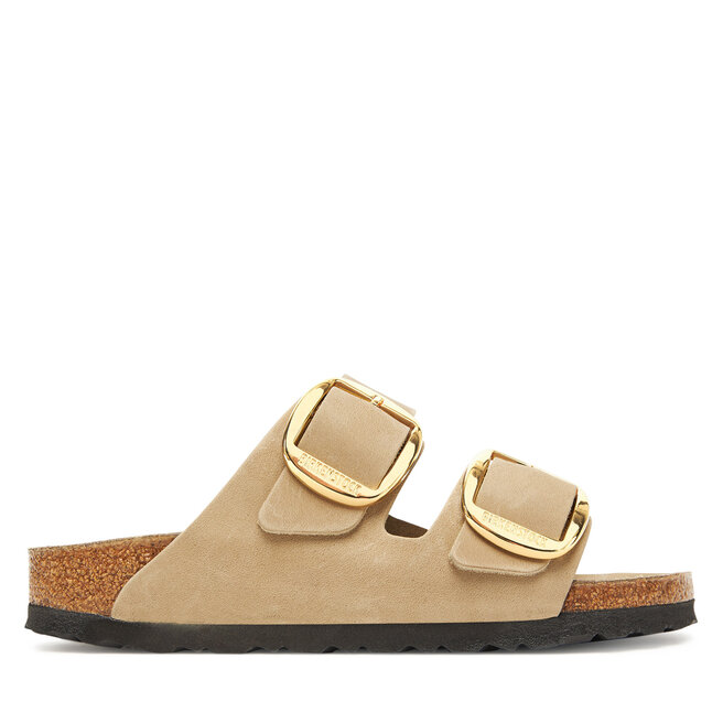 Klapki Birkenstock Arizona Big Buckle Hex 1030395 Brązowy -