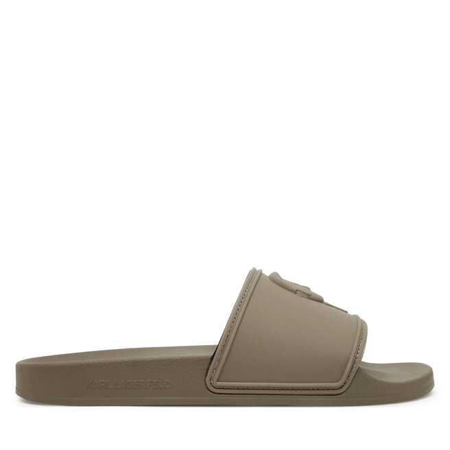 Klapki KARL LAGERFELD KL70009A Szary -