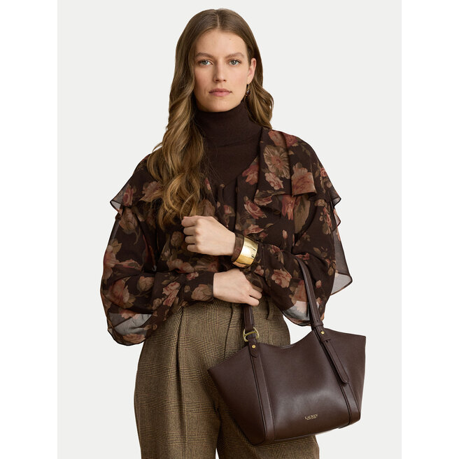 Torebka LAUREN RALPH LAUREN 431P18711005 Brązowy -