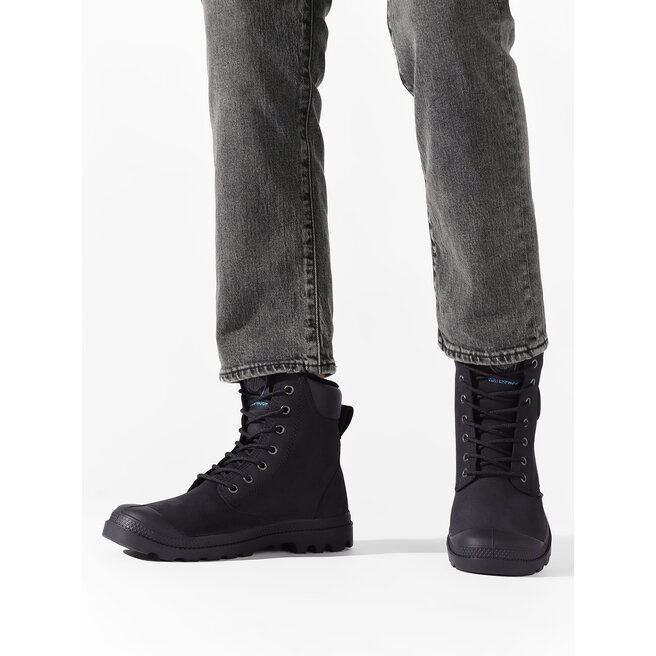 Trapery Palladium Pampa Sport Cuff Wps 72992-010-M Czarny - kobiece
