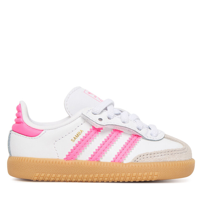 Sneakersy adidas Samba Og Cf El I JQ3188 Biały - dziewczęce