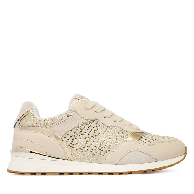 Sneakersy Liu Jo Maxi Wonder Low 02 BA6015 PX821 Beżowy - kobiece