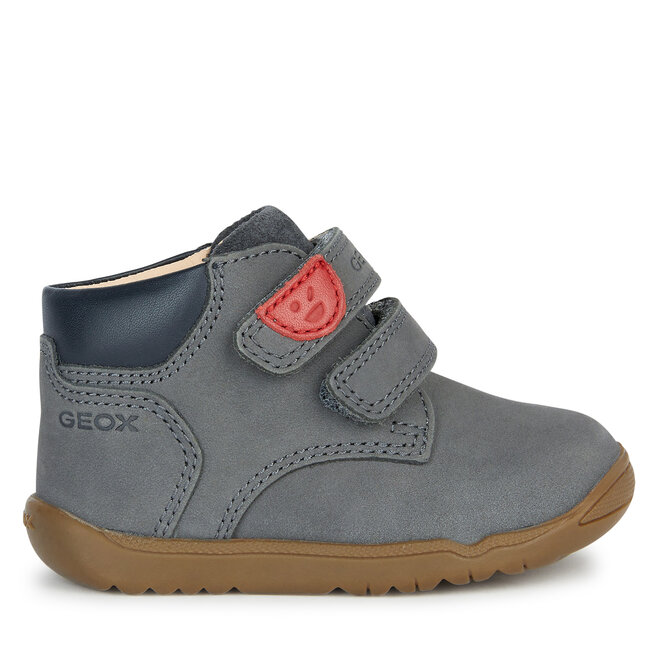 Trzewiki Geox B Macchia Boy B164NC 03285 C9004 Szary - chłopięce