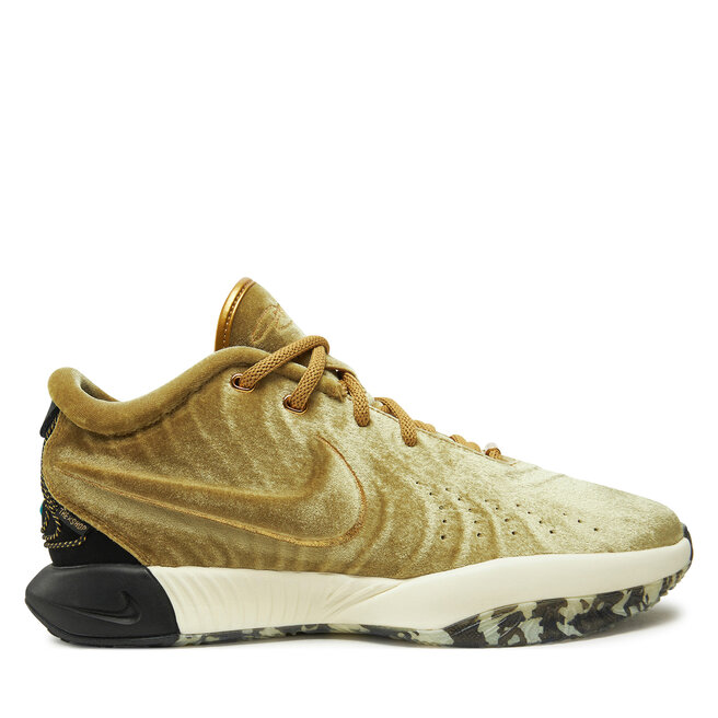 Sneakersy Nike Lebron XXI Qs FZ7883 700 Brązowy - męskie
