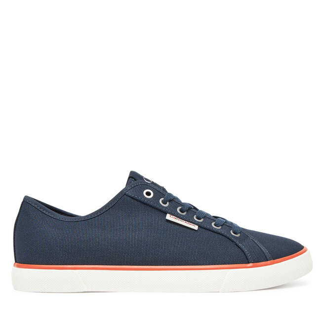 Tenisówki Calvin Klein Jeans Ess Vulc Low Mg Cv YM0YM01301 Granatowy - męskie