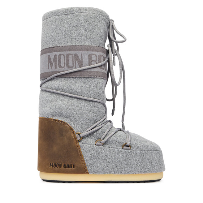 Śniegowce Moon Boot 80D1403230 Szary - kobiece