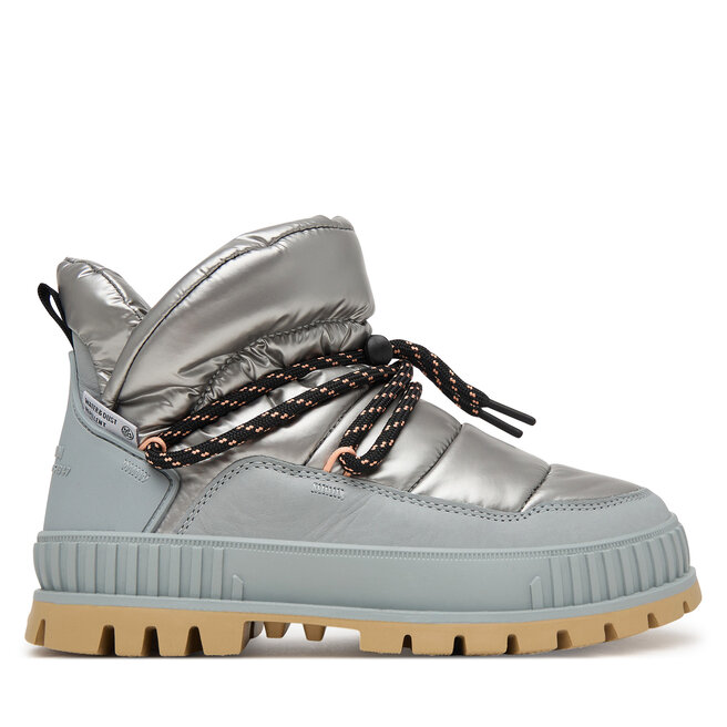 Śniegowce Palladium Pallashock Nyl Hiver 99564-073-M Srebrny - kobiece
