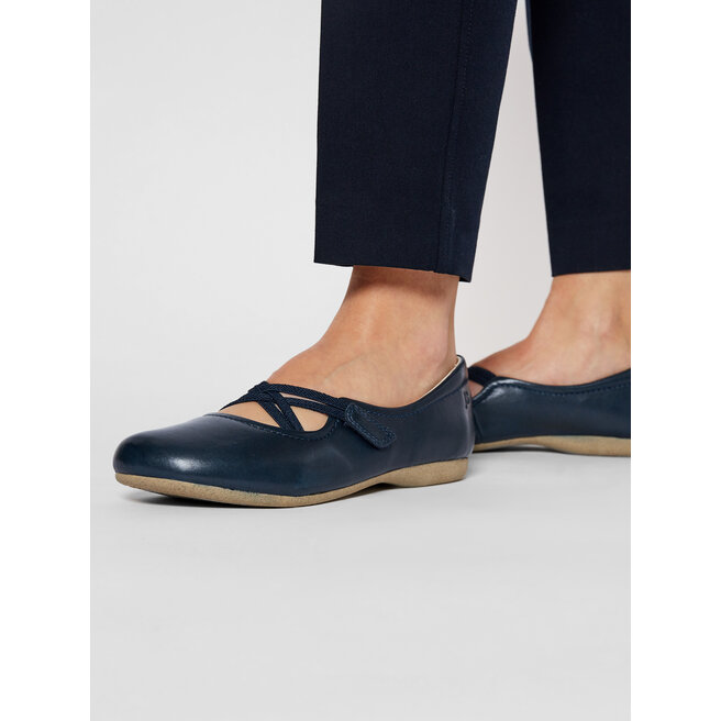 Półbuty Josef Seibel Fiona 39 87239 971 530 Granatowy - kobiece