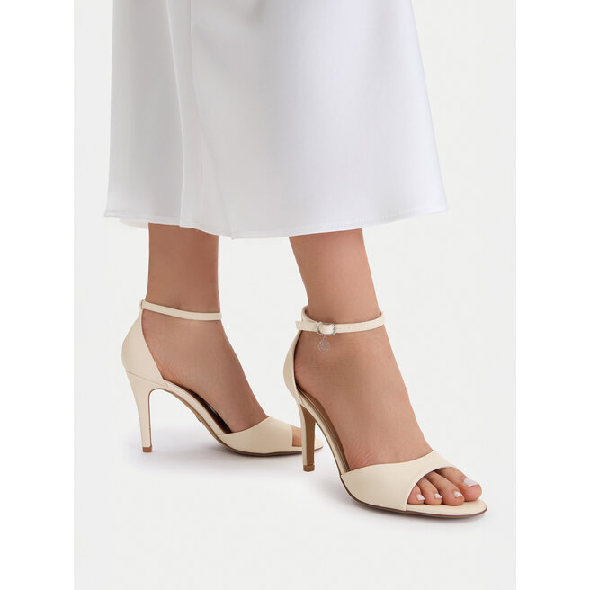 Sandały Nine West S4S16766 Beżowy - kobiece