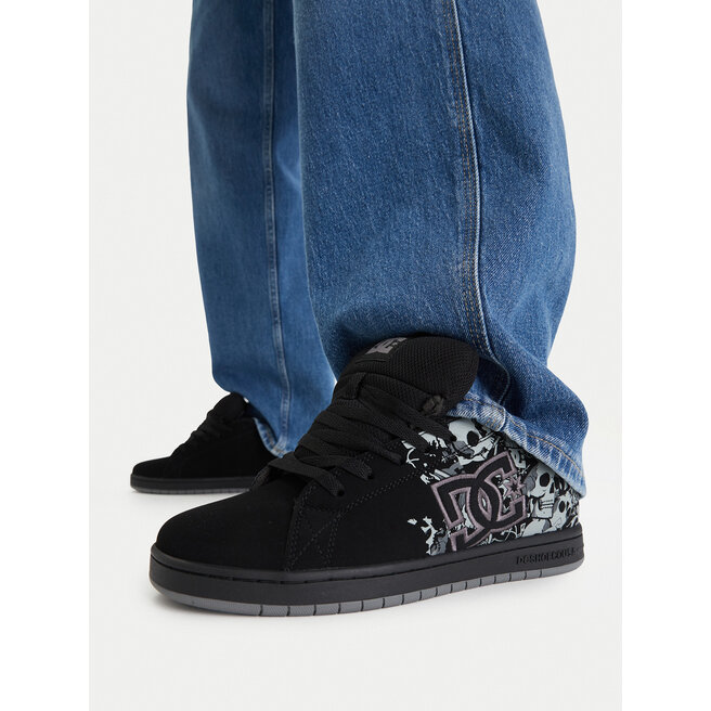 Sneakersy DC Shoes CEO-GAVELER ADYS100536-BDP Czarny - męskie