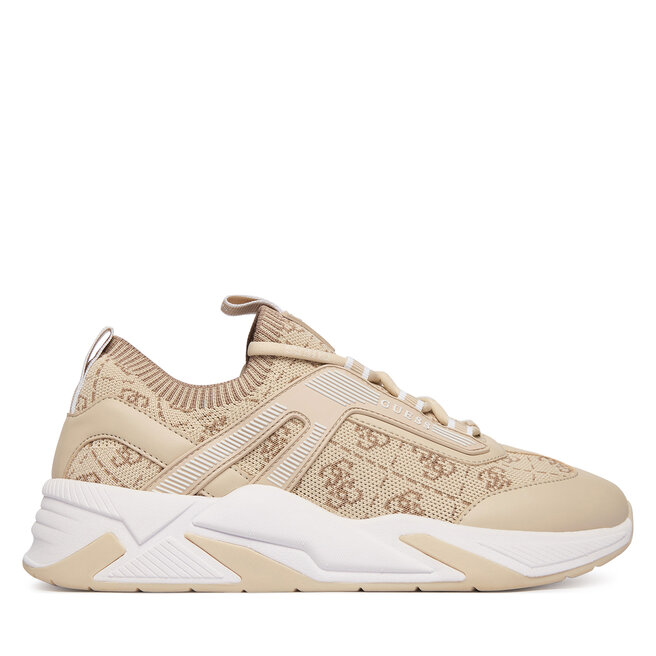 Sneakersy Guess FLPGEN FAM12 Beżowy - kobiece