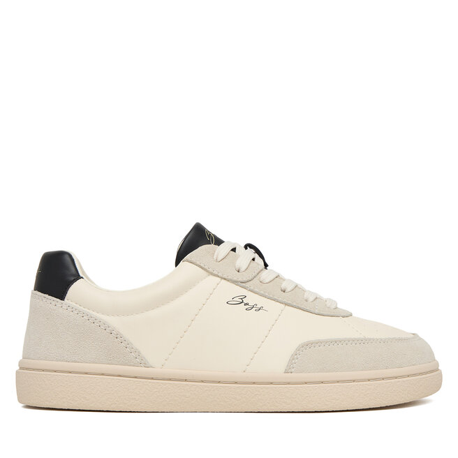 Sneakersy BOSS Everlynn 50563385 Écru - kobiece