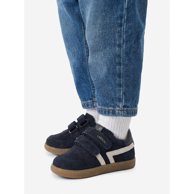 Sneakersy Lasocki Kids CEO-CI12-LEMON-03(II)CH Granatowy - chłopięce
