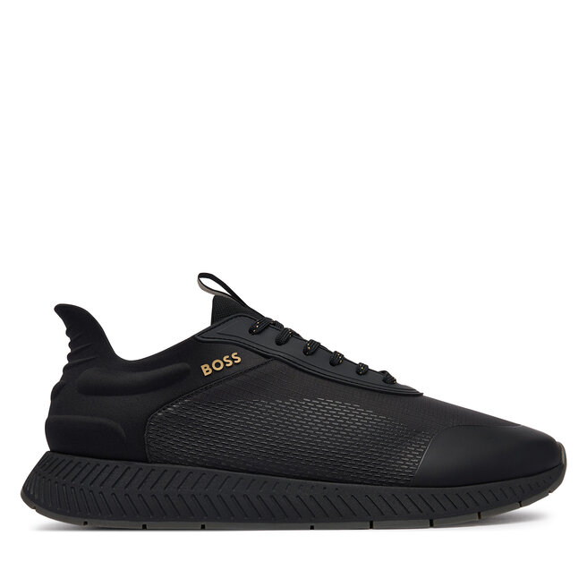 Sneakersy BOSS Titanium 50573556 Czarny - męskie