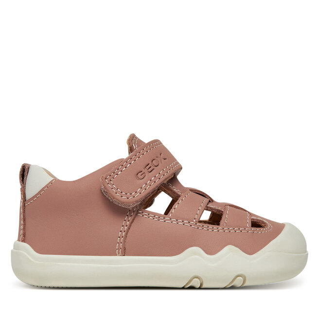 Sneakersy Geox B Steppieup B5563A 00085 C8011 Różowy - dziewczęce