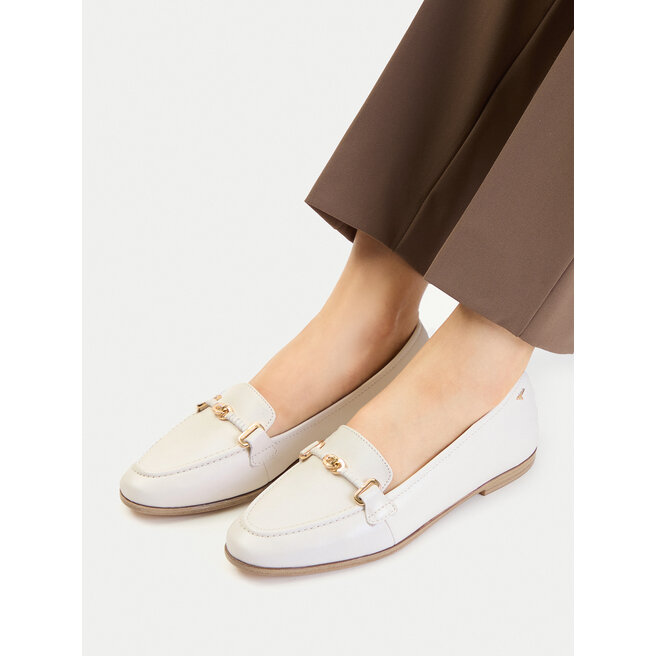 Loafersy Tamaris 1-24240-44 Biały - kobiece