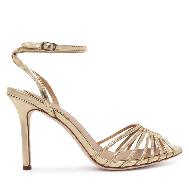 Sandały LAUREN RALPH LAUREN 802P15739001 Złoty - kobiece