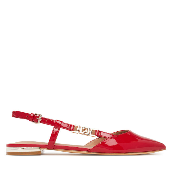 Baleriny Guess FLTFR2 PAF05 Czerwony -