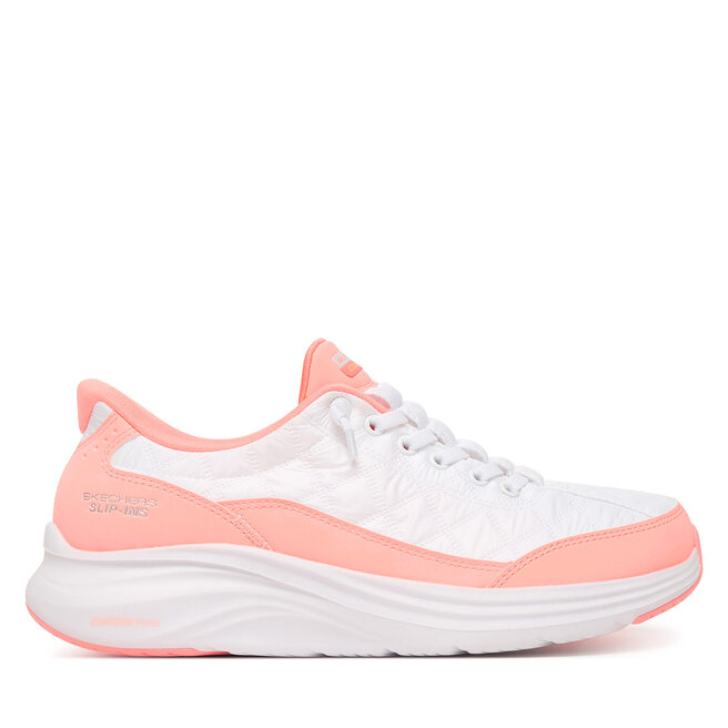 Sneakersy Skechers Contour Foam - Cozy Fit 150404/WCRL Biały - kobiece