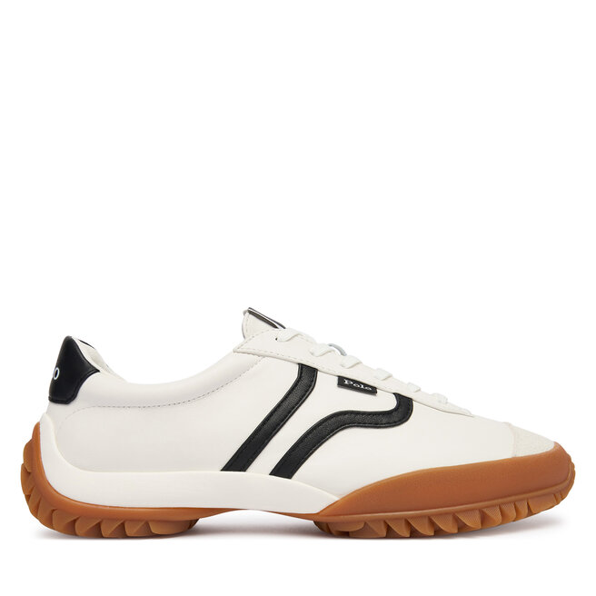 Sneakersy Polo Ralph Lauren 804P04925001 Écru - kobiece
