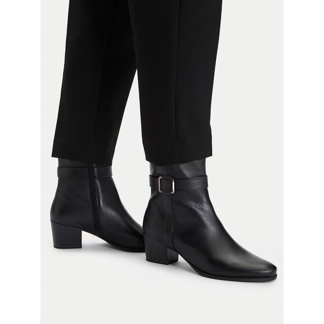 Botki Caprice 9-25305-45 Czarny - kobiece