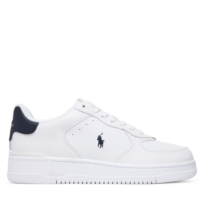 Sneakersy Polo Ralph Lauren Masters Ct Rib 809P01636001 Biały - męskie