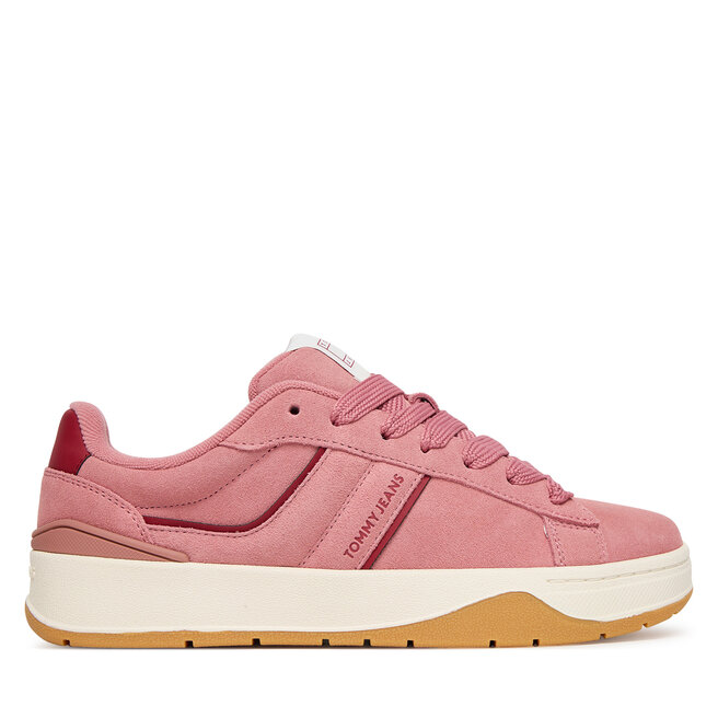 Sneakersy Tommy Jeans Tjw Skate EN0EN02808 Różowy - kobiece