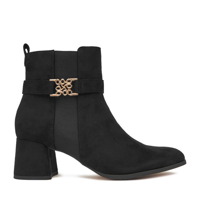 Botki Nine West CEO-NIBAL-01 Czarny - kobiece