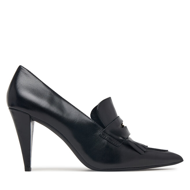 Szpilki Tommy Hilfiger Th Penny Bar Pointy Pump FW0FW09529 Czarny - kobiece