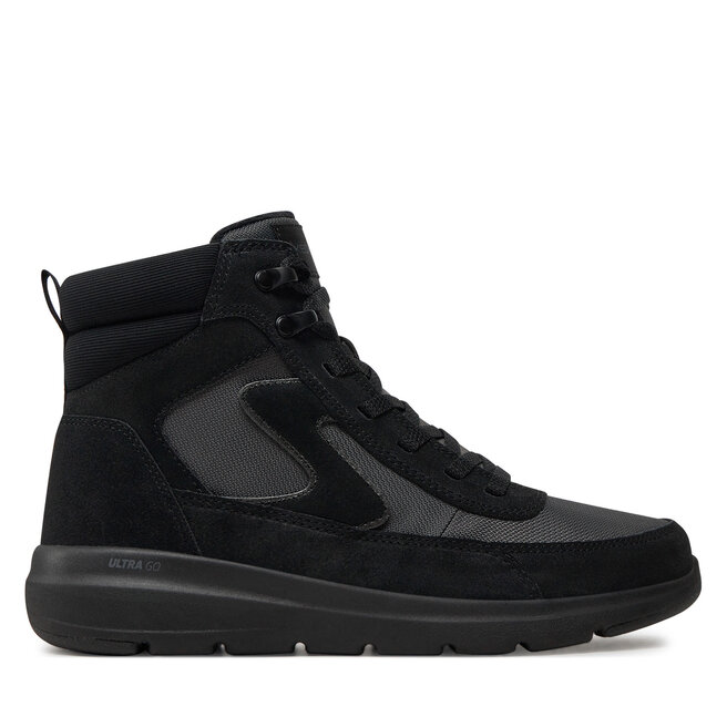 Trzewiki Skechers 144198/BKGY Czarny - kobiece