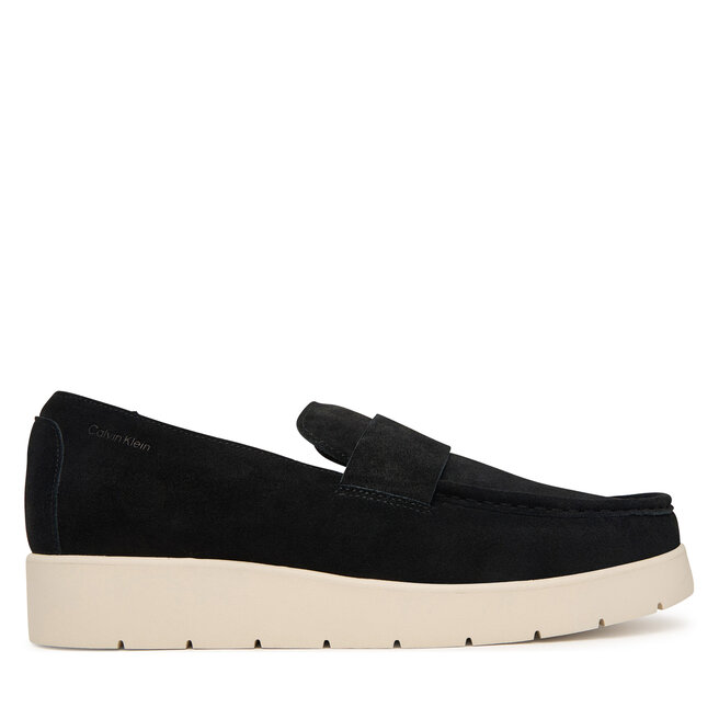Półbuty Calvin Klein Hybrid City Lug Band Loafer Su HM0HM02257 Czarny - męskie