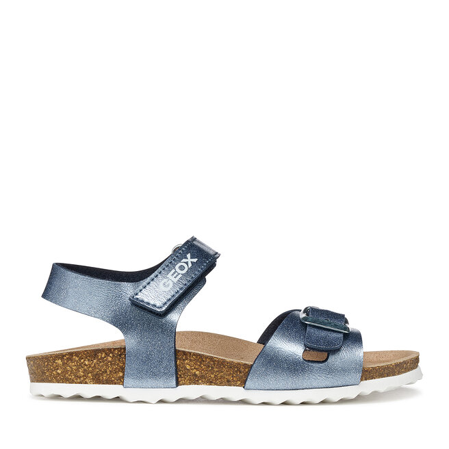 Sandały Geox J Adriel Girl J028MC 000BJ C4005 M Niebieski - dziewczęce