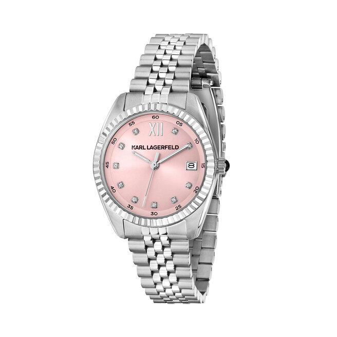 Zegarek KARL LAGERFELD R0553108508 Srebrny -