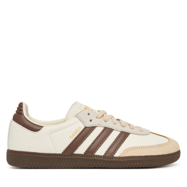 Sneakersy adidas Samba Og JR8842 Beżowy - kobiece