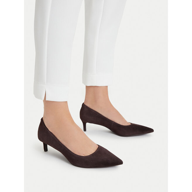 Czółenka MICHAEL Michael Kors Alina 40R3ALMP1S Brązowy - kobiece