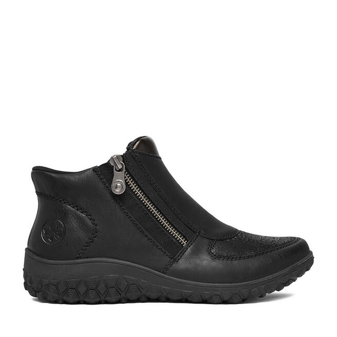 Botki Rieker CEO-59558-00 Czarny - kobiece
