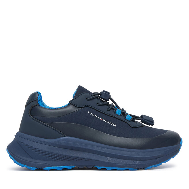 Sneakersy Tommy Hilfiger T3X9-35270-1844 M Granatowy - chłopięce