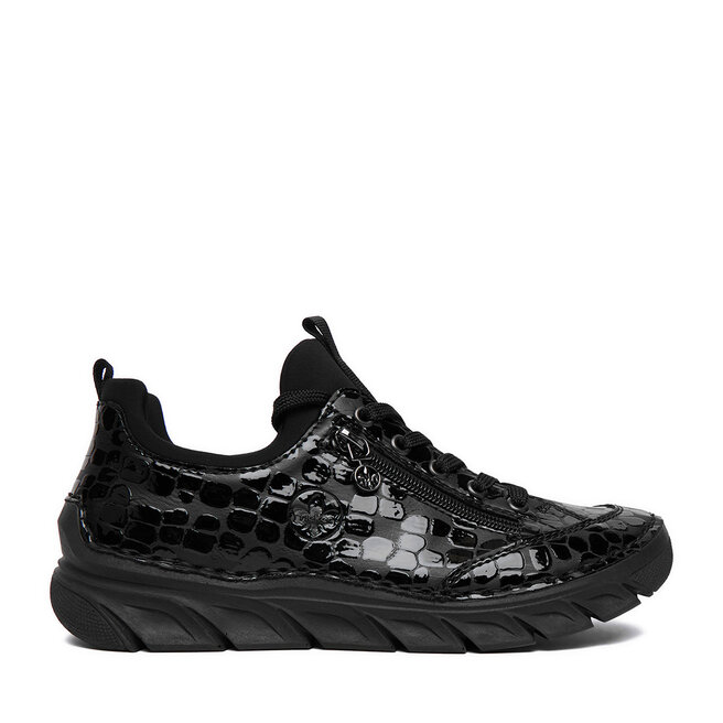 Sneakersy Rieker CEO-55073-01 Czarny - kobiece