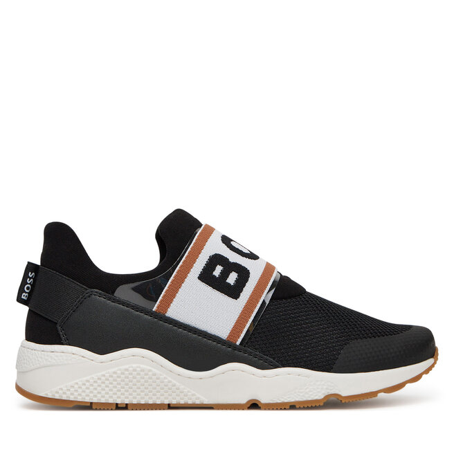 Sneakersy BOSS J51645 S Czarny - chłopięce