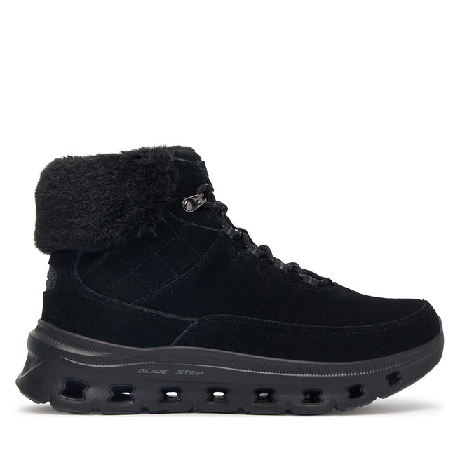 Śniegowce Skechers Glide-Step Pro Boot 168293/BBK Czarny - kobiece