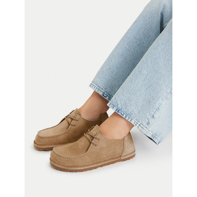 Półbuty Birkenstock Utti Lace 1034413 Beżowy - kobiece
