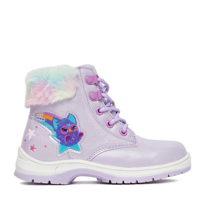 Trzewiki FURBY CEO-CP23-AW25-131FUR Fioletowy - dziewczęce