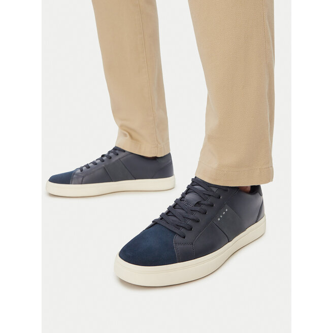 Sneakersy Geox U Baltmoore U66LDB 05422 C4021 Granatowy - męskie